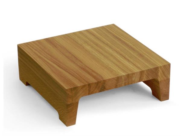 Buffetblokk M 325x325x115mm Eik Heltre - Næringsmiddelgodkjent